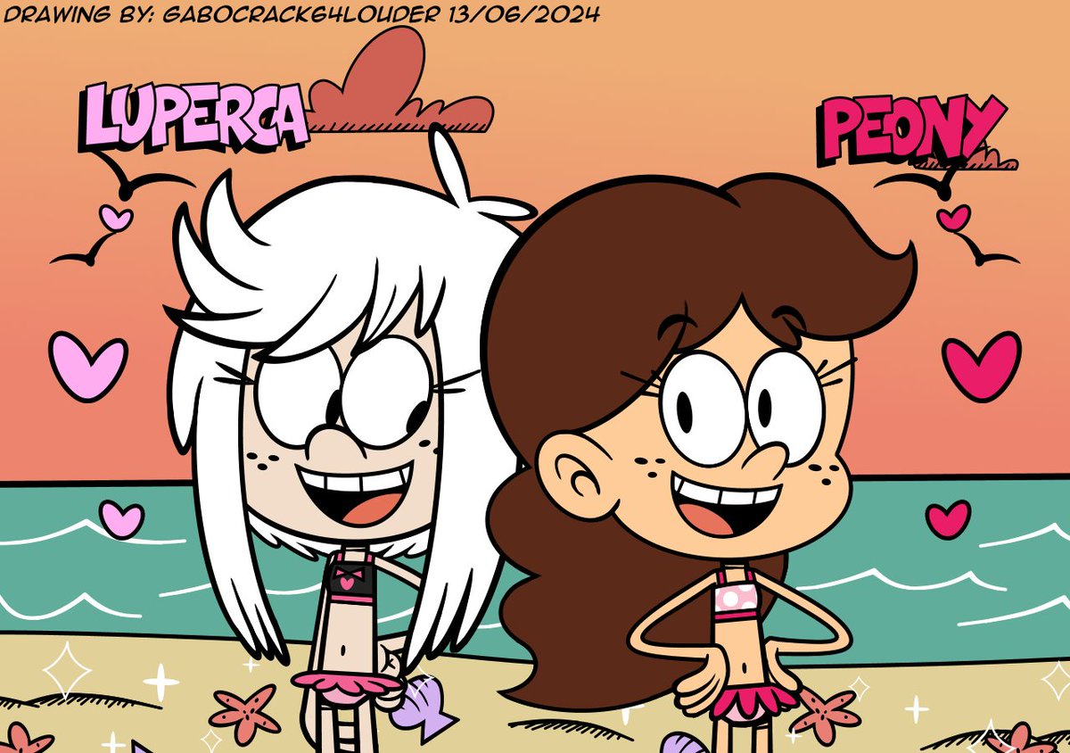 gabocrack64's tweet photo. Beach Day with Luperca and Peony!๐โโจโ๐โจโ๐
HAPPY BIRTHDAY!!!!!๐โโจโ๐โ๐โ๐โโจโ๐ @TatuNova99
#tatunova99 #birthdaygift #sinkids #theloudhouse #theloudhouseoc #gabocrack64 #gabocrack64louder #gabocrack64digitalart #gabocrack64ocs #art #gift #giftart #oc #ocfanart #ocart https://t.co/q1EiDmlGP4