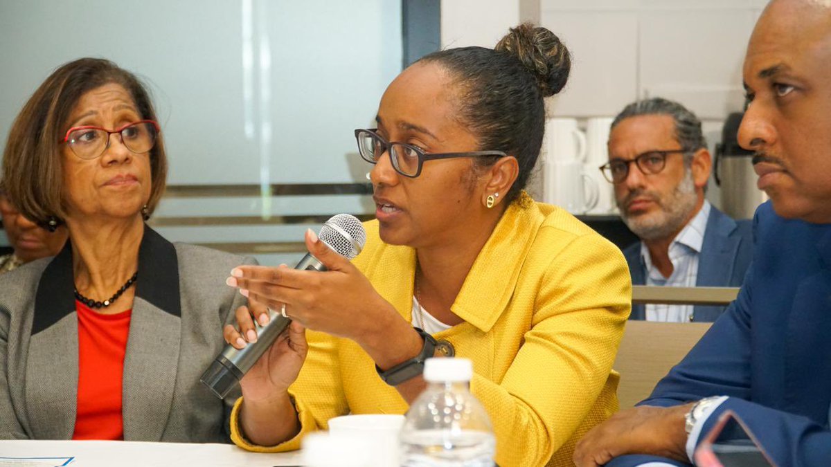 NigelClarkeJa's tweet photo. The GOJ is pursuing projects with the WB that fall within the rubric of the CPF including projects to develop STEM Schools, improve access to quality secondary education, launch unemployment insurance, improve the business environment, strengthening access to finance and improve access to agricultural markets.