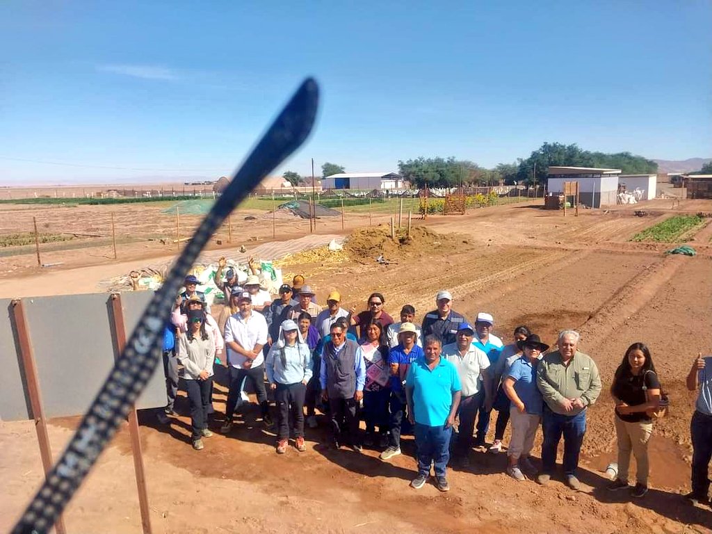 Reencontrarnos es volver a vivir y que mejor que en un campo del norte chileno. Hoy nos reunimos con varios jilallas y kullallas agricultores aymaras, para conocer una exp. de comercialización agrícola y como llevarla al altiplano. 

Agradecimientos a los funcionarios de INDAP!