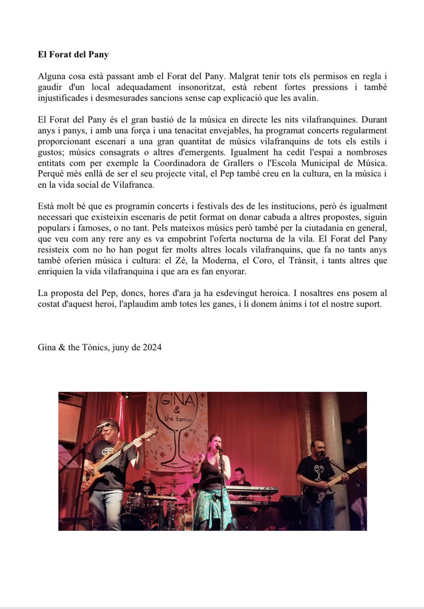 El Forat del Pany, tot el nostre suport
<a href="/sala_elforat/">El Forat del Pany</a>