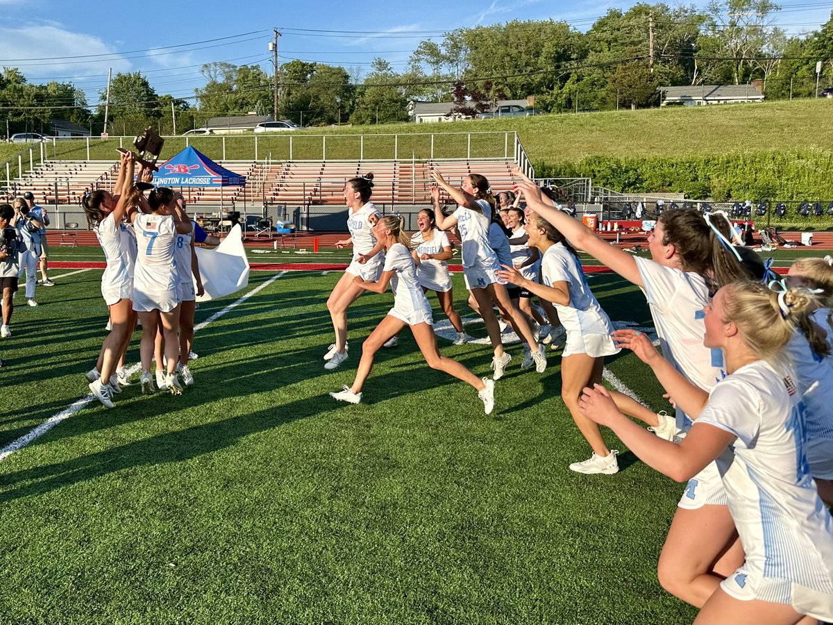 MedfieldHS's tweet photo. Congratulations to Medfield HS Girls Lacrosse.....2024 State Champions! #WarriorPride @MedGlax @MedfieldAD https://t.co/5YVSXhhYM0