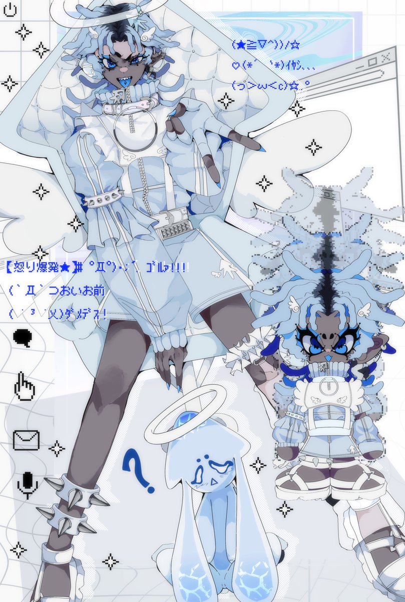 enuae_'s tweet photo. STREAM ! 🩵🪽

#illustraion #ENVART https://t.co/6uBcOv86Oj