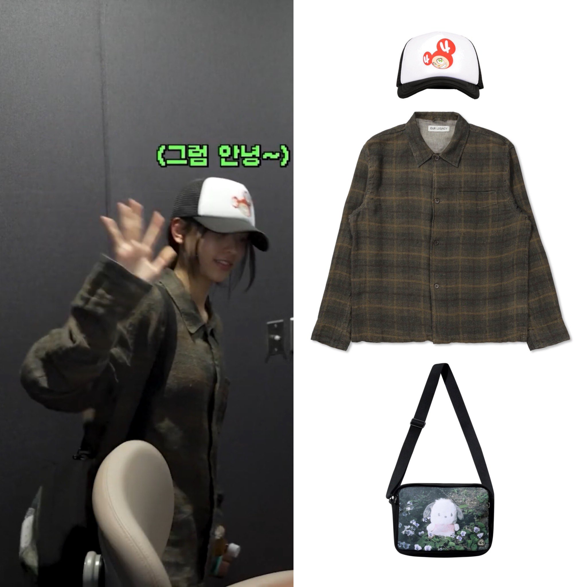 【ヘリン着用】Takashi Murakami 44 DOB キャップ ヘリン着用】 Takashi Murakami +44 DOB キャップ