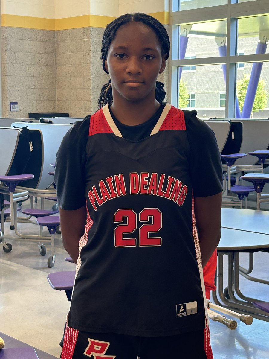 LBR_Basketball's tweet photo. 🏆 LHSBCA Team Camp

⛹️‍♀️ Jakayla Douglas
🏫 Plain Dealing
🎓 2027 

📝 A fresh face in the 2027 class is the 6’2 Douglas! She finished the game with 13pts &amp; 11rebs as the long forward stood out dominating the paint on both ends of the floor! #OurGirlsHoop https://t.co/HDQQ6qgRTm