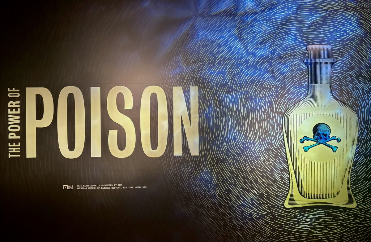 DenverMuseumNS's tweet photo. We're bringing a bit of poison to Denver starting tomorrow, June 14. Explore the captivating and often paradoxical world of nature’s toxic arsenal in “The Power of Poison." #PowerofPoison #PoisonDMNS https://t.co/cGbW50P5ts https://t.co/yOm4KNfp13