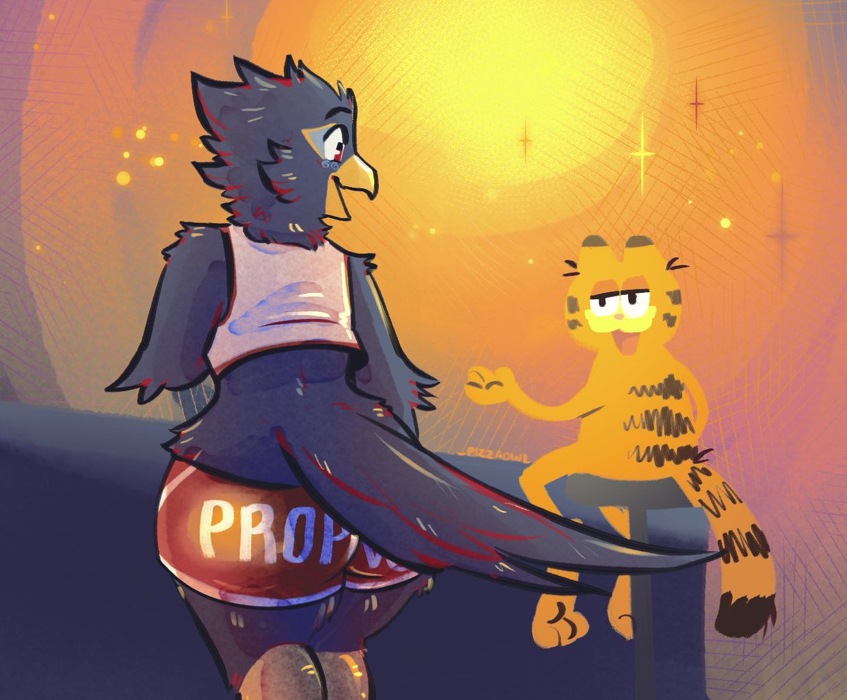 Sp0wte's tweet photo. You are not immune 🐱 

Art by @_pizzaowl https://t.co/KS1SR6g4zE