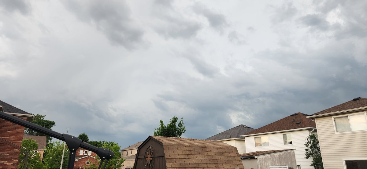 net0gre's tweet photo. 19:40 Barrie Veterans and Essa. Rain just started #onstorm https://t.co/41ZDSBqVHO