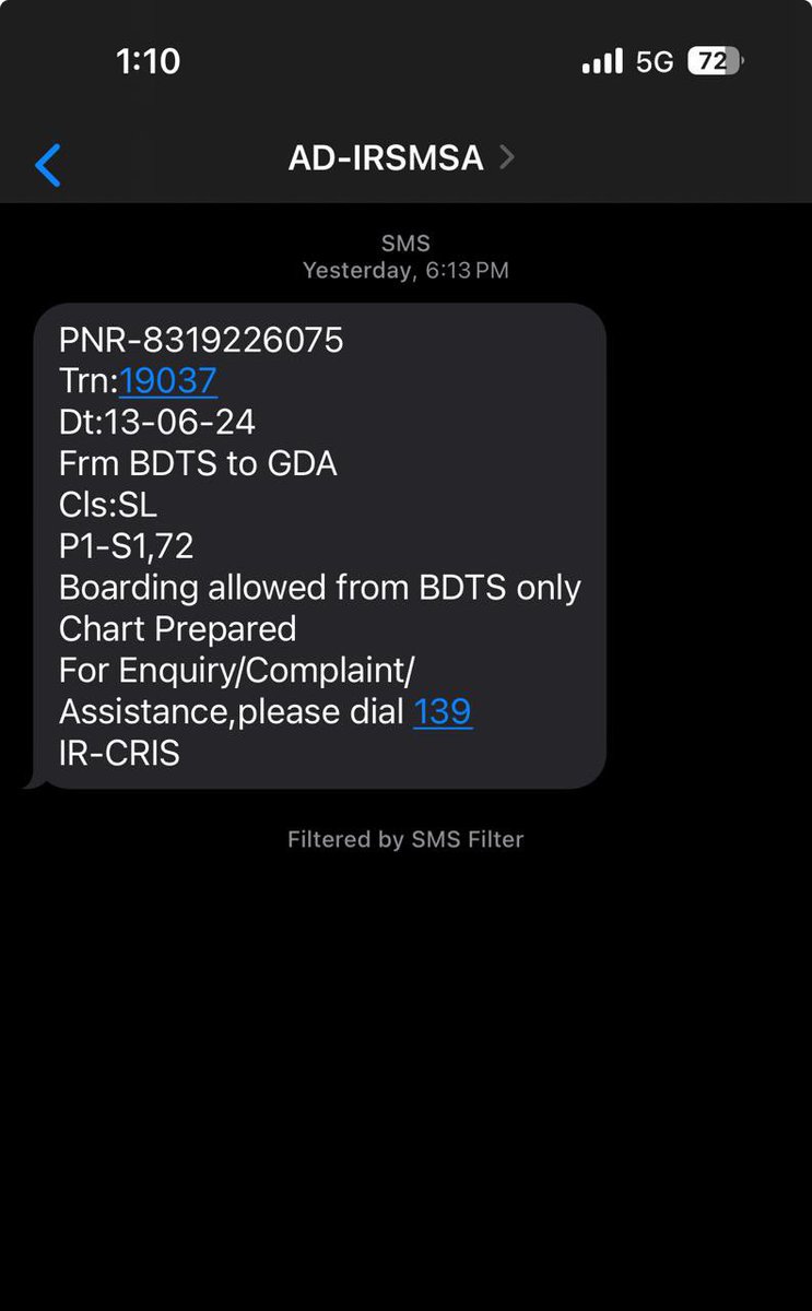 <a href="/RailMinIndia/">Ministry of Railways</a> Need your help as my uncle is panicked due to entire coach full and not able to get off seat..He will be getting down at Godhra and is worried that he may not be able to alight at Godhra station ..please look into issue of unreserved passengers..