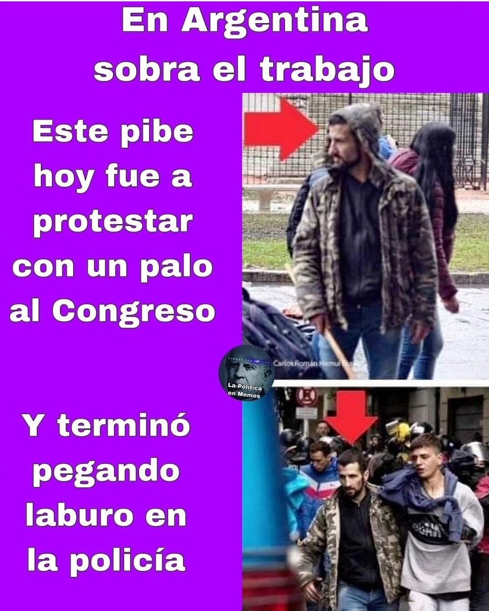 claudio_home's tweet photo. QUIEN DIJO QUE HABIA INFILTRADOS????
EN ESTE PAIS NO LABURA EL QUE NO QUIERE!!!!! https://t.co/Zom391VfRx