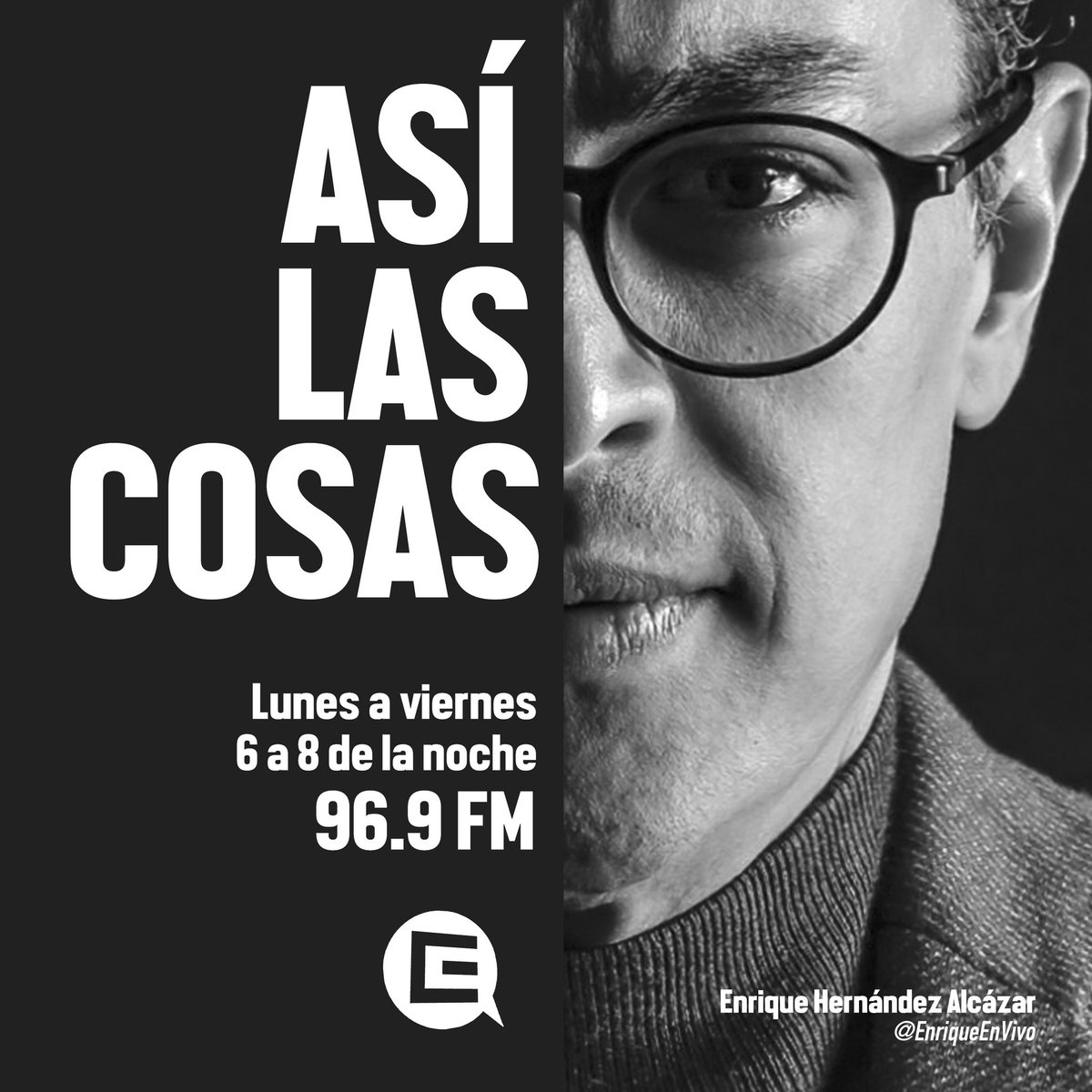 EnriqueEnVivo's tweet photo. 🔴Hoy en @asilascosasWPM 

⚡️Reflexiones tras la derrota: @XochitlGalvez.
⚡️Pasta de Conchos, lo que sigue: #ElizabethCastillo.
⚡️Fugas de gas en Matamoros: #AlmaAlarcón.
⚡️Víctimas de derrame en Río Sonora piden a Sheinbaum frenar impunidad: @CuencaRioSonora.
⚡️Exigen justicia por transfeminicidios en CDMX: @TemistoclesVR.

Y más...

⏰ 6 a 8 p.m.
🔉 96.9 FM | CDMX
📻 101.5 FM | GDL
🛜 https://t.co/My5EJXMEIY