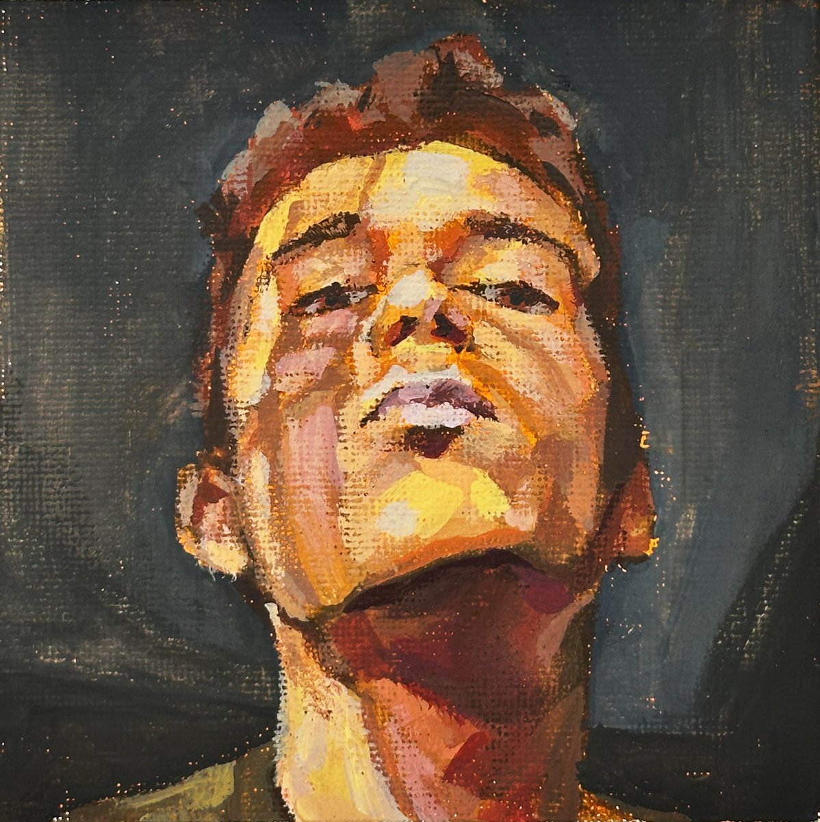 kaibeestudios's tweet photo. Gouache portraits (tiny) https://t.co/9ggO3RDXBU