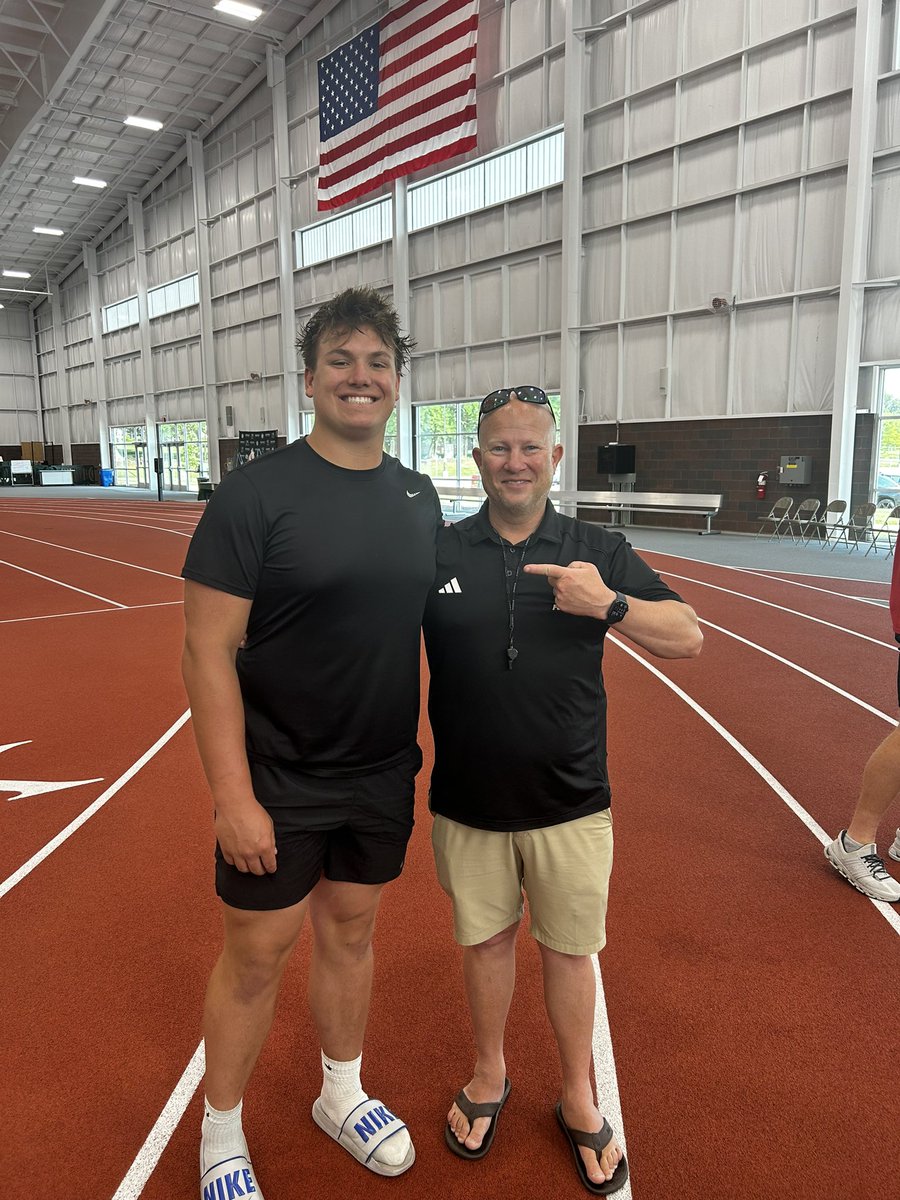 wyckoff_max's tweet photo. Had a great camp/visit @NWBearcat_FB thank you @CoachWrightD @CoachNovak_NW for the invite https://t.co/x1EOP8v6Dp