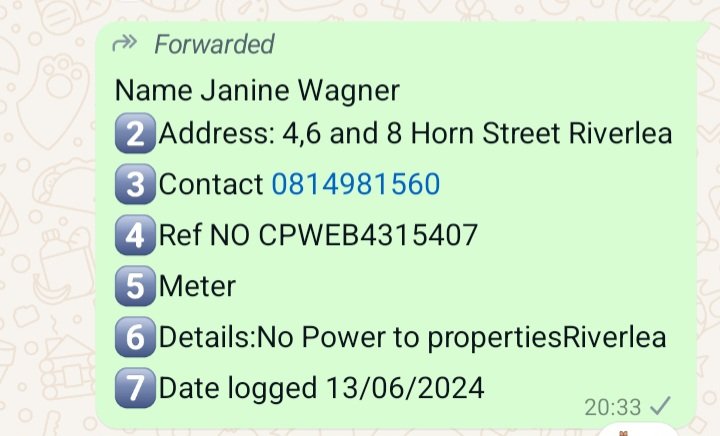 moerieda_davids's tweet photo. @CityPowerJhb we have had no power since 1830pm last night. Please can you assist? https://t.co/M1dwNsvXbv