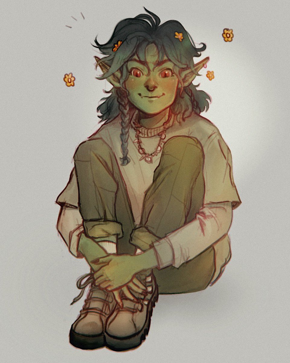 kaibeestudios's tweet photo. Messed around with procreate earlier this year, drew these low-qual goblins as a result of that experimentation 🤷🏽 been v obsessed with fantasy/dnd/stuff recently 💫 https://t.co/mfbq24D10e