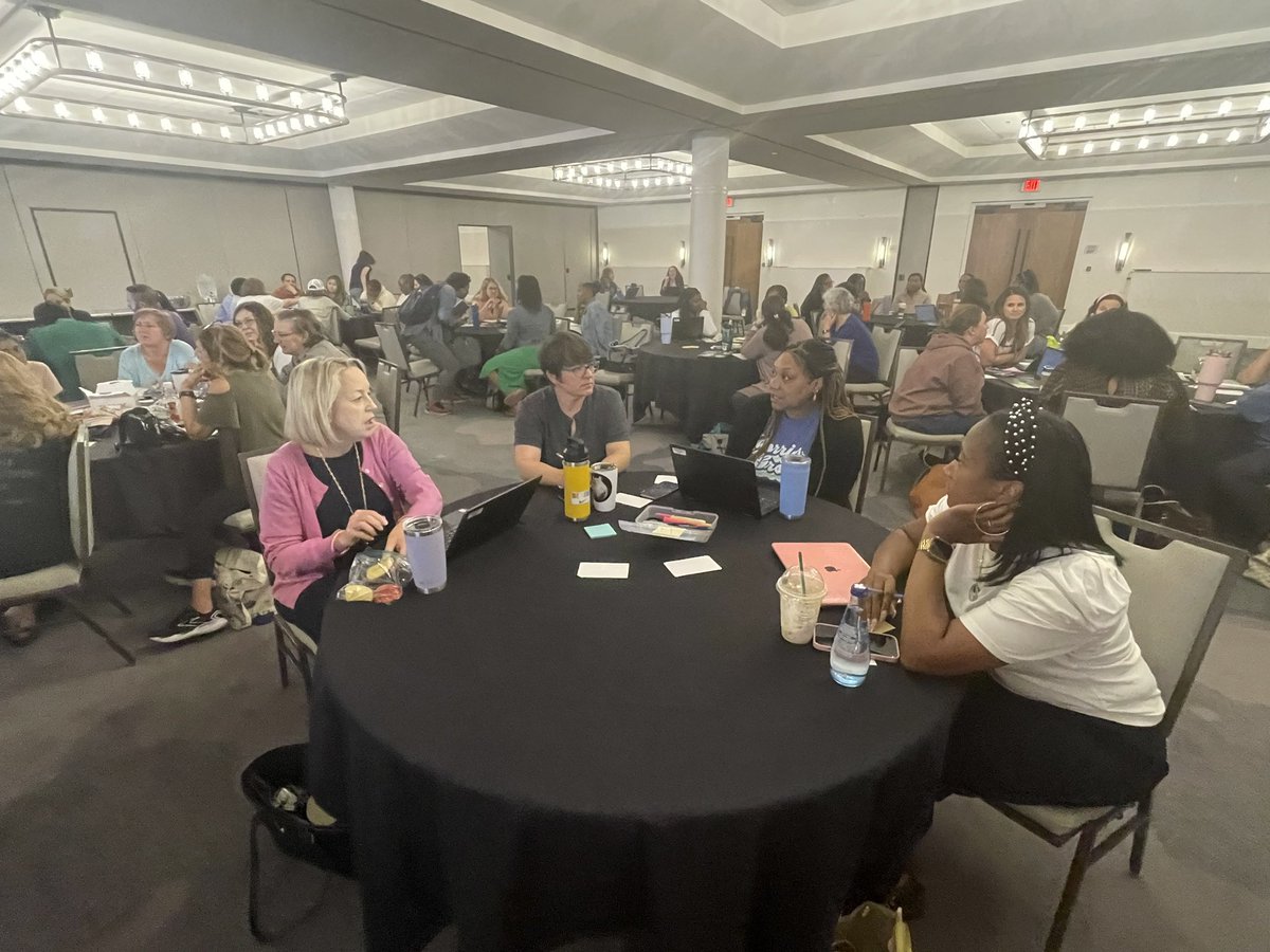 Our leaders were all in during the PLC Institute.  Our principals and APs are lead learners in the work.