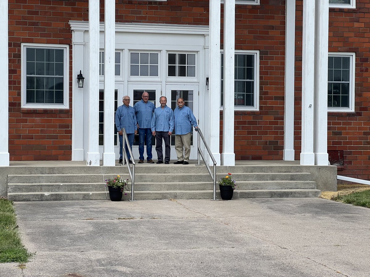 naval_ia's tweet photo. Tom Lazio, Jay D Wheaton, Newell Palen and Steve Showalter are the newly launched NAS Ottumwa Foundation board of directors. They were having pictures taken today! This separate board will manage this organization’s long term funds. #foundation #usn #musem https://t.co/23FD5ZONw5