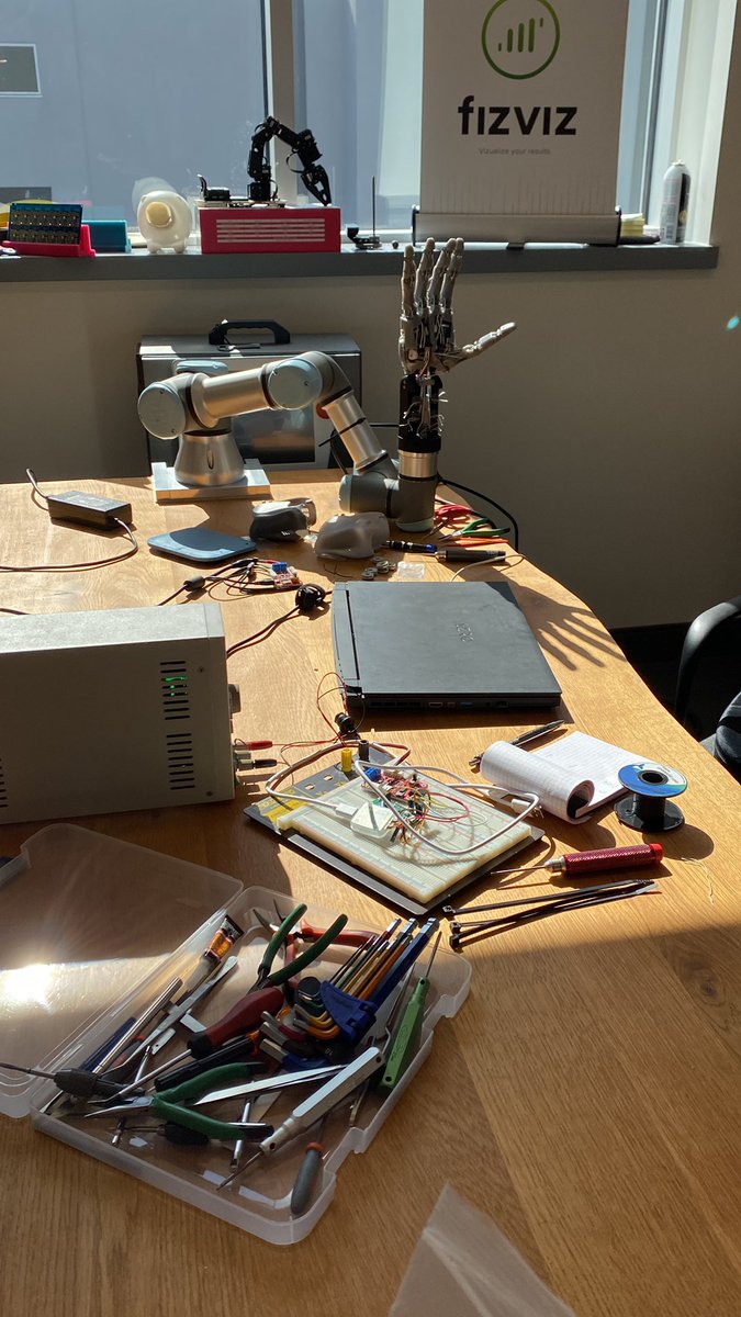 A busy bench here again today. Kind of a cool shot to end the day though.