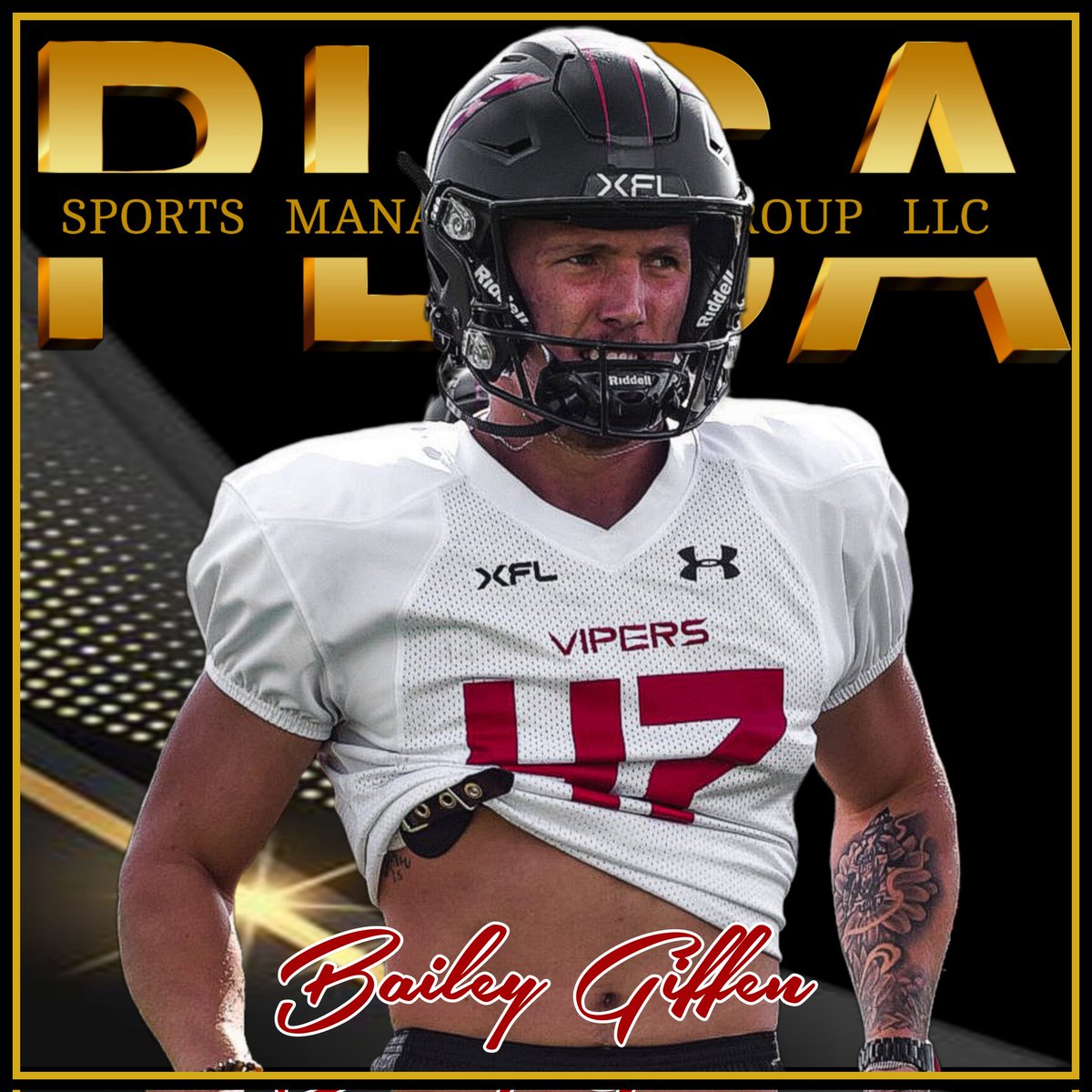 BAILEY GIFFEN - K 
Height:  5'09"
Weight:  185lb

Billings Outlaws (AFL)

2024 Highlights:
youtu.be/fvC1G22Edvo?si…