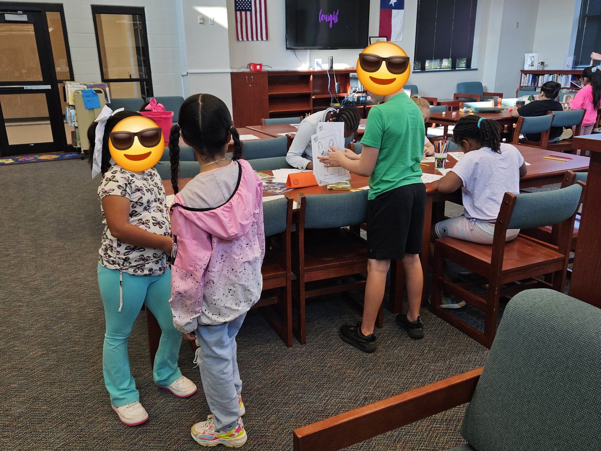 CISD_Libraries's tweet photo. Summertime fun in the library! @SamHoustonElem #readforabetterlife https://t.co/jo9gW1N9ge