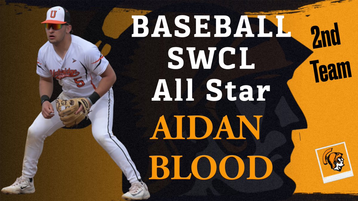 Senior 2nd baseman <a href="/AidanBlood/">Aidan Blood</a> has been named 2nd Team All SWCL of his consistent performance this season. The Captain had a .328 batting average going 21 for 64 with 21 rbi's and 19 runs scored! 
Congrats on an amazing career Aidan!