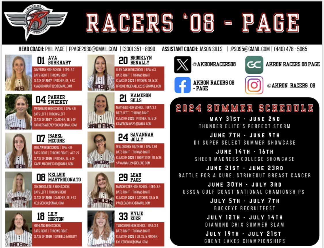 We will be at Sheer Madness this weekend! Coaches, we’d love to see you stop by! @ShowcaseSheer <a href="/UMU_Softball/">University of Mount Union Softball</a> <a href="/UFOilerSoftball/">Findlay Softball</a> <a href="/AshlandUSball/">Ashland University Softball</a> <a href="/ONUSoftball/">ONU Softball</a> <a href="/BGSUSoftball/">BGSU Softball</a> <a href="/AkronRacers08/">Akron Racers Page 26/27</a> <a href="/UCArrowSoftball/">Ursuline Softball</a> <a href="/HopeCollegeSB/">Hope Softball</a> <a href="/TiffinUSoftball/">Tiffin University Softball</a>