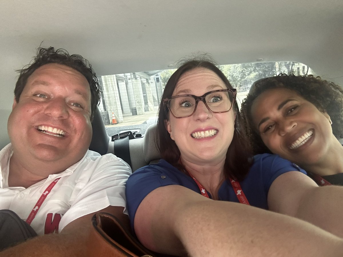 janellewcoleman's tweet photo. Geeked out about psychologically safe schools with @AdamSaenzPhD, decided we need to adopt this kangaroo as the OAC mascot, and got cozy with @Doc_Lowry and @MrsBeekTweets …. Great day! #TASSP2024 #TASSP1 https://t.co/chGNopRK1R