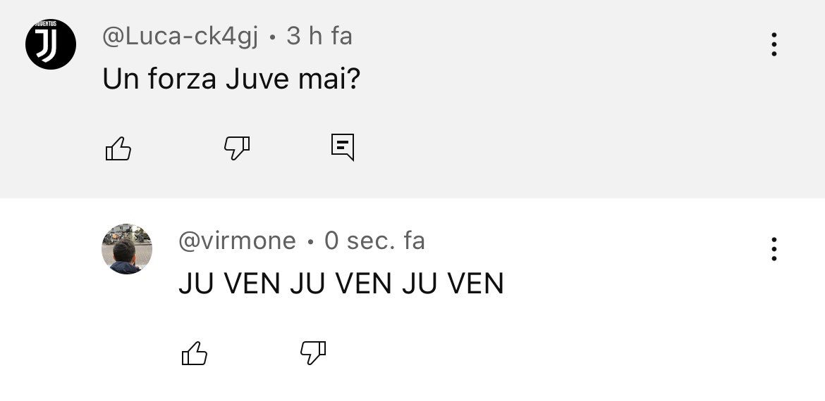 VirmoneLB's tweet photo. Non si dica che non rispondiamo ai commenti. #Juven https://t.co/3i9nWysPg6