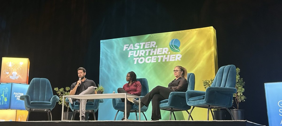 Wrapping up the 2024 Green Sports Alliance Summit! Winners of the <a href="/ASU/">Arizona State University</a> Venture Challenge, Kristeen Reynolds (<a href="/drinkicks/">DrinKicks</a> ) and Hazel Bagwell (<a href="/circularunity__/">Circular Unity</a> ), share what makes their companies award-worthy and their future goals.

#FasterFurther #24GSASummit
