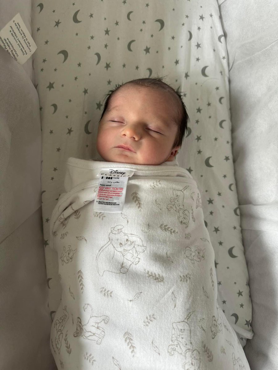 FansOfMH's tweet image. Hey, everyone. Meet my little nephew. He was born on Monday 10th June 2024. Isn’t he adorable? 🥹❤️