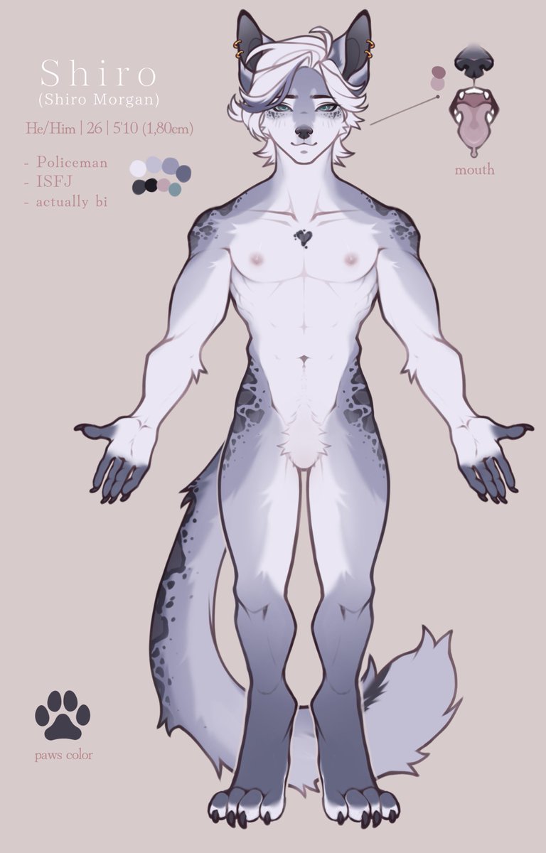 Yaseilynx's tweet photo. btw i redesigned a lil biiiiit him 
#furryart #oc https://t.co/DID2DPaacS
