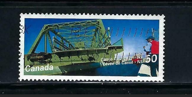 LvStamps's tweet photo. The Canso Causeway is a 1,385 m (4,544 ft) rock-fill causeway crossing the Strait of Canso, connecting Cape Breton Island by road to the Nova Scotia peninsula.
The causeway opened in 1955 after three years of construction.
#bridge #causeway #novascotia #capebreton #stampset https://t.co/FGvf1wHuJZ