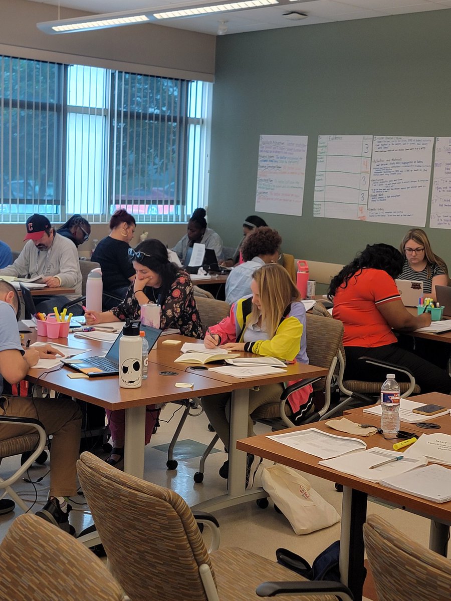 ladazhaford's tweet photo. And, it's a wrap! Day 3 of the NIET Teaching and Learning Standards training is complete. These teacher leaders @JPschools were ALL IN and the "teacher-work" proves it! They are well on their way to provide high quality feedback rooted in evidence of student learning. @NIETteach https://t.co/GT99CUvDaI