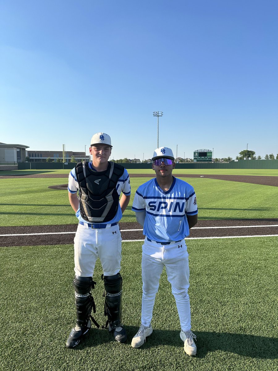 FiveToolTexas's tweet photo. #NorthTexasSS F: Dallas Spin Bradshaw 7, Red Sox 2
PoG: @paterninajp8 4 IP, 5K, 4H, 0 ER / 2-3, 3R, 3 SB
Hitter: @AdamBJordan1 3-3, 2B, 2 RBI
Notable: Clint Carson 2-2, 2B, RBI https://t.co/PV89ywaGfF