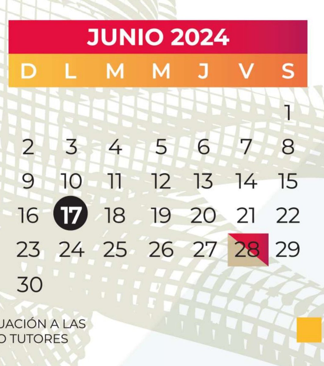 sergioivanmx's tweet photo. 17 de Junio Día inhábil por Día del Padre en el Calendario Escolar de estado de Durango
 En tu Estado hay clases?
Último día del año de asueto
@REobservatorio
#Soypapá https://t.co/LdjipoL7Po