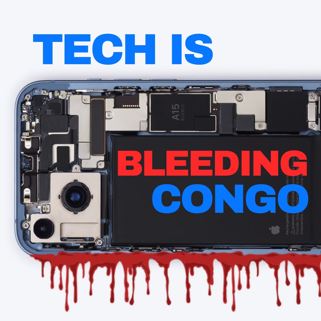 anticoltech's tweet photo. Cobalt powers everything from our smartphones and the batteries in our laptops to "green" EVs. The tech industry is fueling an illegal mining rush in Congo, with Congolese men, women, and children paying the price. https://t.co/0scGP7JyPe