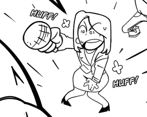 Chapter 8 is all inked out! Just gotta make a cover and I can get to coloring >:   ) 