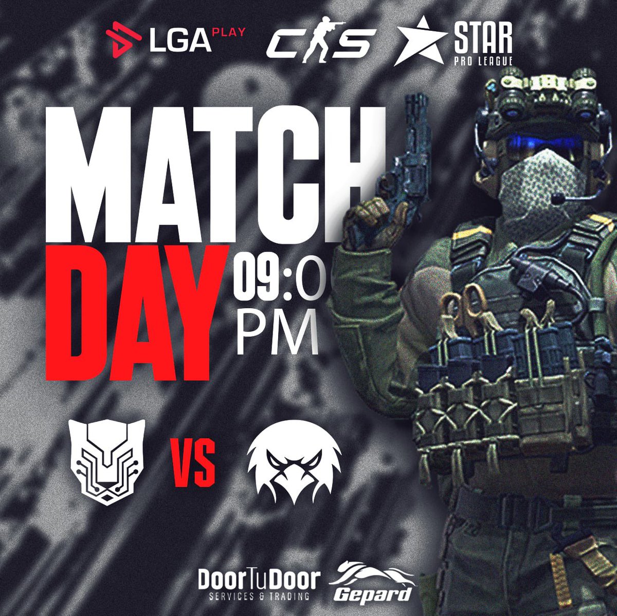 🔥 EN MINUTOS 🔥

#MatchDay x #StarProLeague 

Jornada 8 

Panter 🆚 <a href="/ascendentesport/">Ascendent Esports</a> 

9PM 🇻🇪 | 8PM 🇨🇴 | 7PM 🇲🇽 

Transmisión ⤵️

m.twitch.tv/lgaplaytv