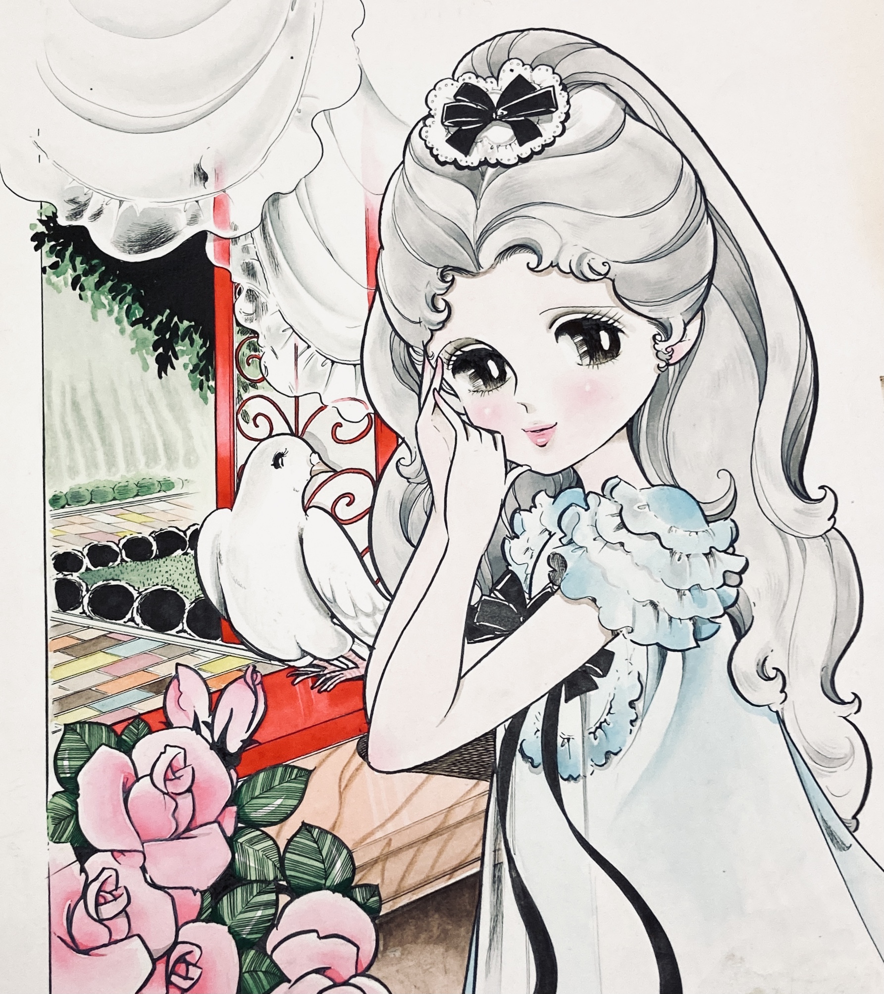 ⭐️わたなべまさこ⭐️ 少女マンガ  画板 がばん マーガレット りぼん なかよし ⭐️わたなべまさこ⭐️ 少女マンガ 画板 がばん マーガレット