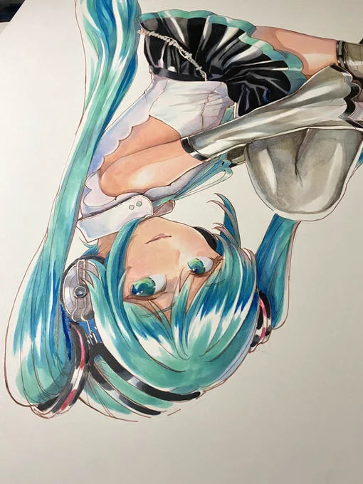 Hatsune Miku NTMaking now!¶(⁄•˅̮•∖)⁋ 