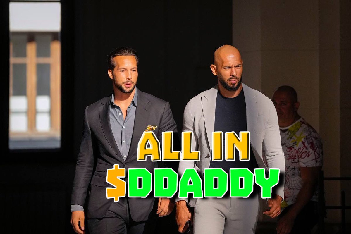 DDaddySolana's tweet photo. If your not All In...

Then your not Degen enough for the $DDaddy

It's just the beginning!

$Sol #Degens #Solana #Memecoins #AndrewTate
$RTN $G $TOPG @CobraTate https://t.co/JNBPNfjffs