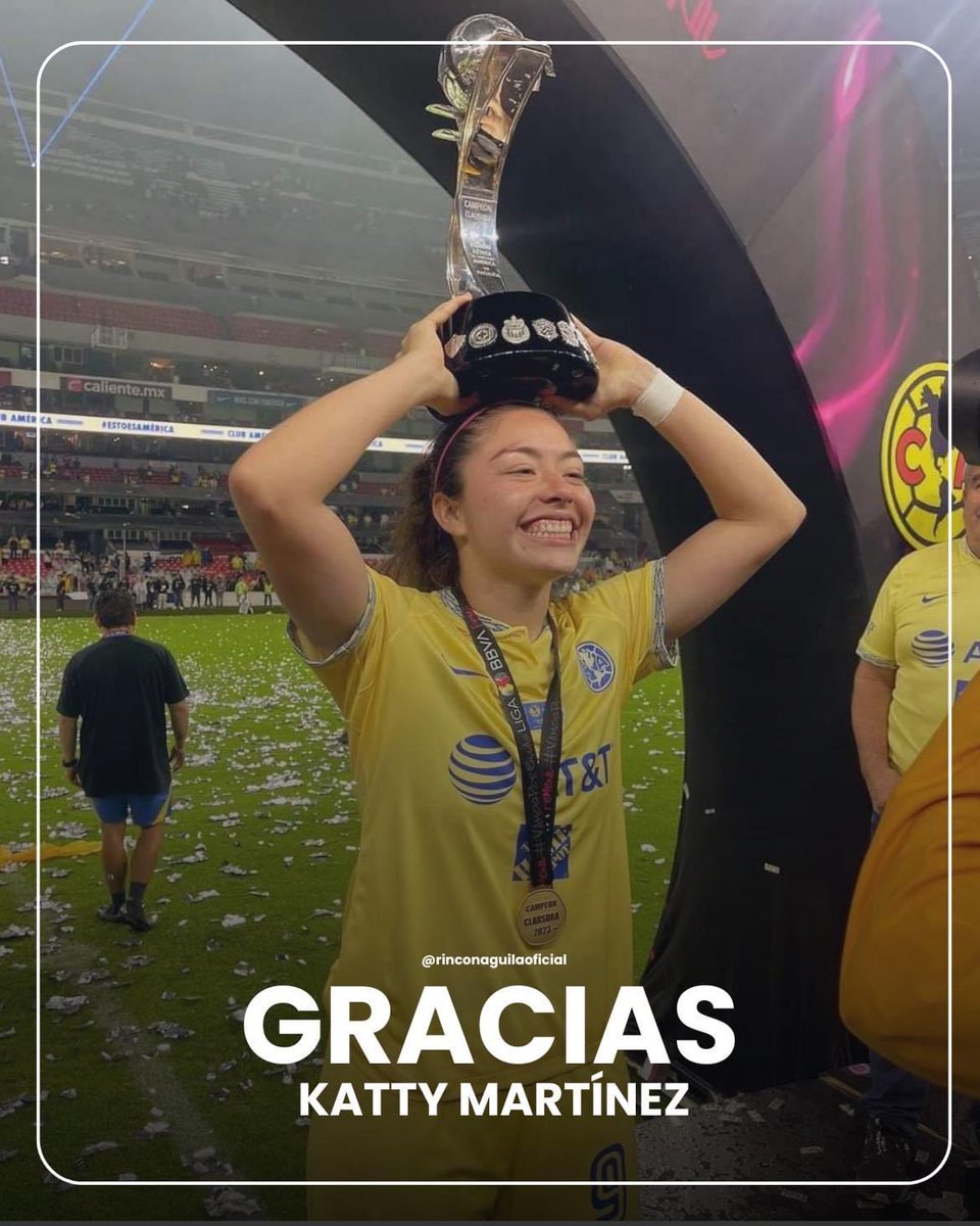 RinconAguilaOf1's tweet photo. 🚨OFICIAL🚨

Katty Martínez es baja del Club América femenil.
@kattyabad10 

#AméricaFemenil #SomosAmérica https://t.co/RV72TVREak