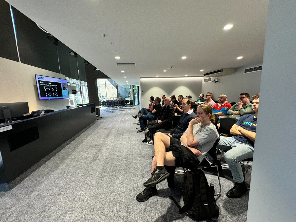 OctopusDeploy's tweet image. Thank you to everyone who joined our #PlatformCon2024 watch party in Brisbane. 🙏  
We had a blast reconnecting with old friends and making new ones!