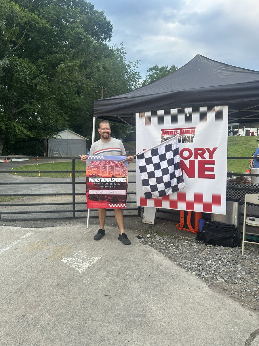 ThirdTurnSpeed's tweet photo. Winner race #1 Josh Mack!

#ThursdayNightThunder https://t.co/qryPFXoRRi