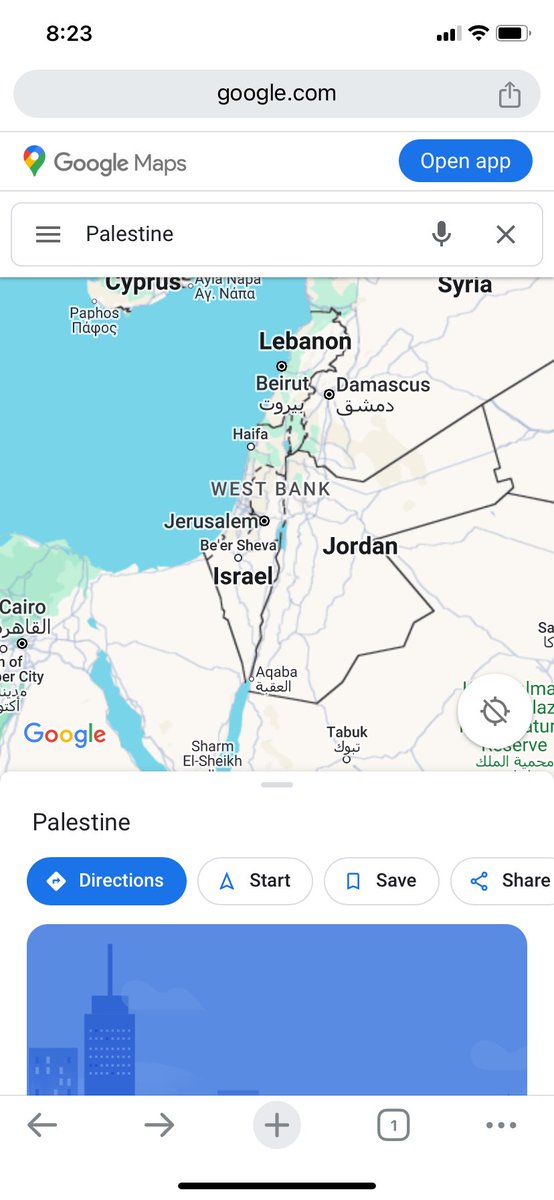 aabida_allaham's tweet photo. @Google Palestine 🇵🇸 is a country and should be on the map. #putitback https://t.co/QUHrjN1Lot
