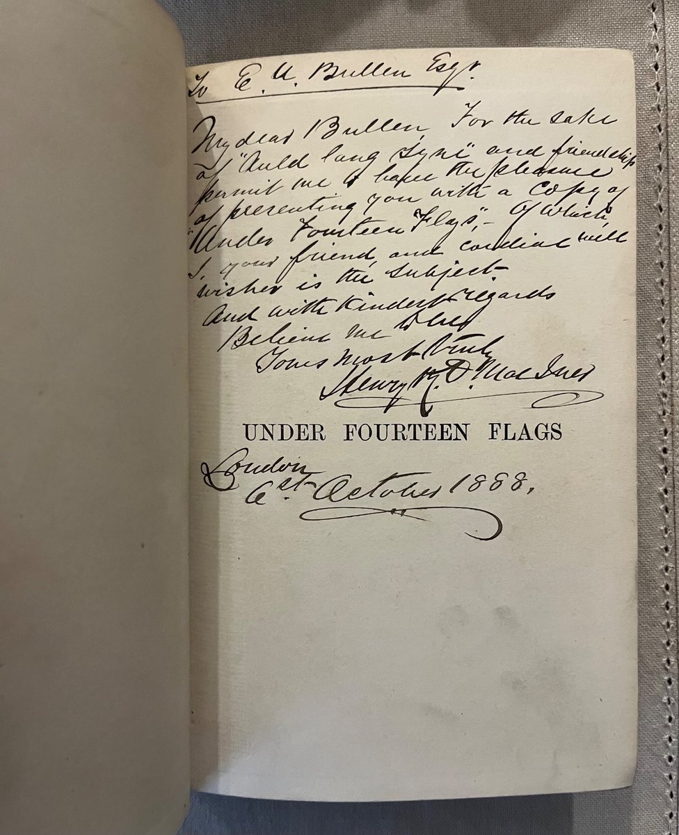 Frank Jastrzembski (@fjastrzembski10) on Twitter photo I splurged and bought myself a signed, first-edition copy of General Henry R. H. MacIver’s biography. Thanks, <a href="/Sotherans/">Henry Sotheran Ltd</a>! I splurged and bought myself a signed, first-edition copy of General Henry R. H. MacIver’s biography. Thanks, <a href="/Sotherans/">Henry Sotheran Ltd</a>!