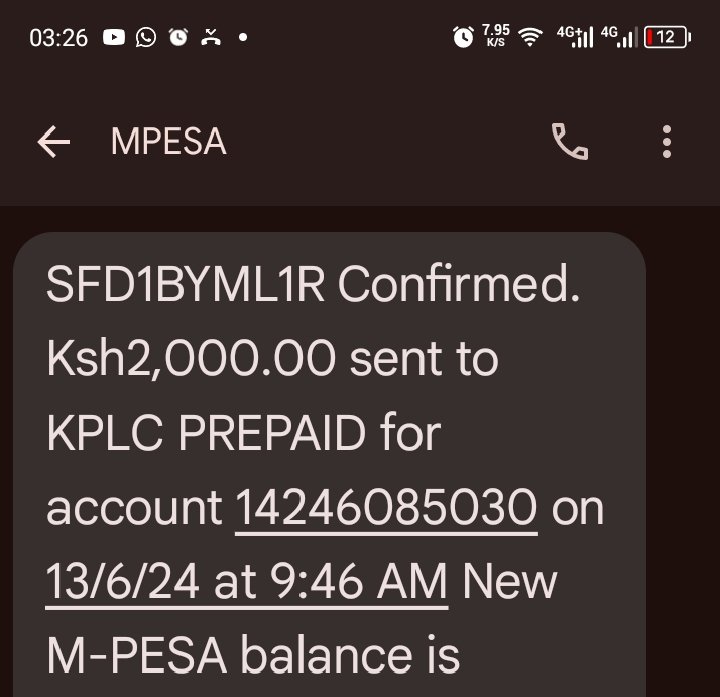 vieve360's tweet photo. #powersawa @KenyaPower_Care .
Hi, still waiting for my tokens from yesterday morning... https://t.co/3oB5gUSqdi