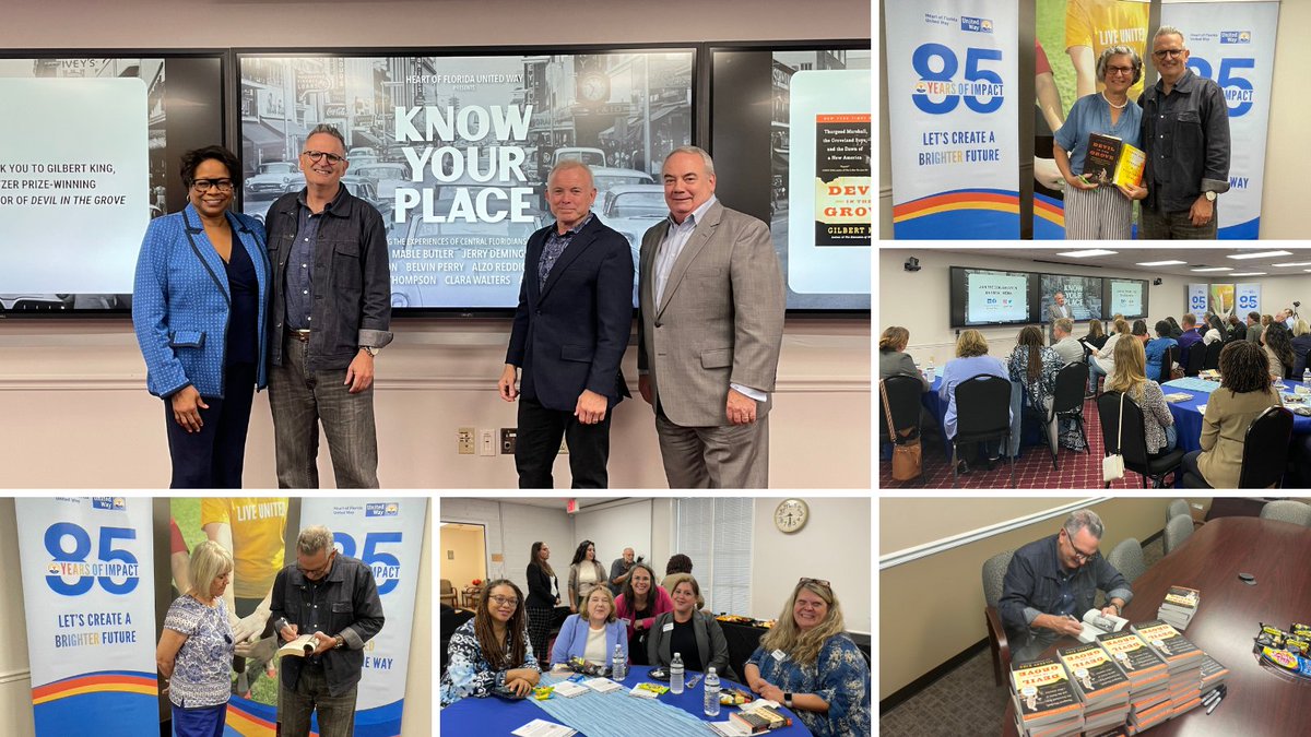 hfuw's tweet photo. Thanks to everyone who joined us tonight for “Know Your Place” and a convo with Pulitzer Prize-winner Gilbert King in honor of Juneteenth. 🎬 You helped create positive change.  

Another special thank you to @FloridaBlue for sponsoring and @PeaceAndJusticeInstitute. 🤝 https://t.co/3V9g8ukFuM