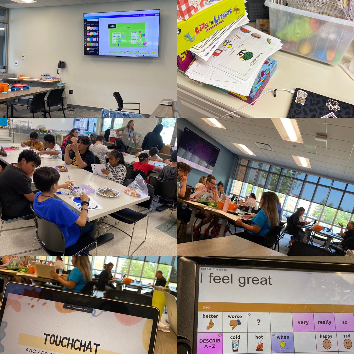 First week of ESY ✅
Hours of planning and prep ✅
Facilitate 2 AAC PD sessions ✅
Feel accomplished! ✅
Knowledge is power. Forever a learner. Keep on keeping on. #d59learns
<a href="/CCSD59SpecialEd/">CCSD59 Educational Services</a> <a href="/CCSD59/">CCSD59</a>