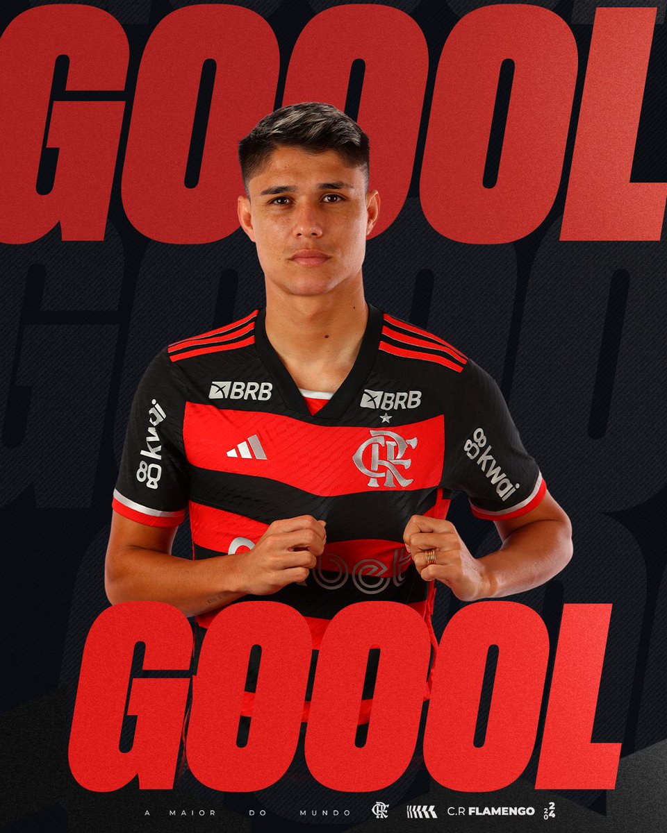GOOOOOOOOOOOOOOOOOOOOOOOOOOOOOOOOOOOOOOOOOOOOOLLLLLL DELE DE NOVO! LUIZ ARAÚJO MARCA DE NOVO E AMPLIA! FLAMENGO 2-0 GRÊMIO! ❤️🖤🔥