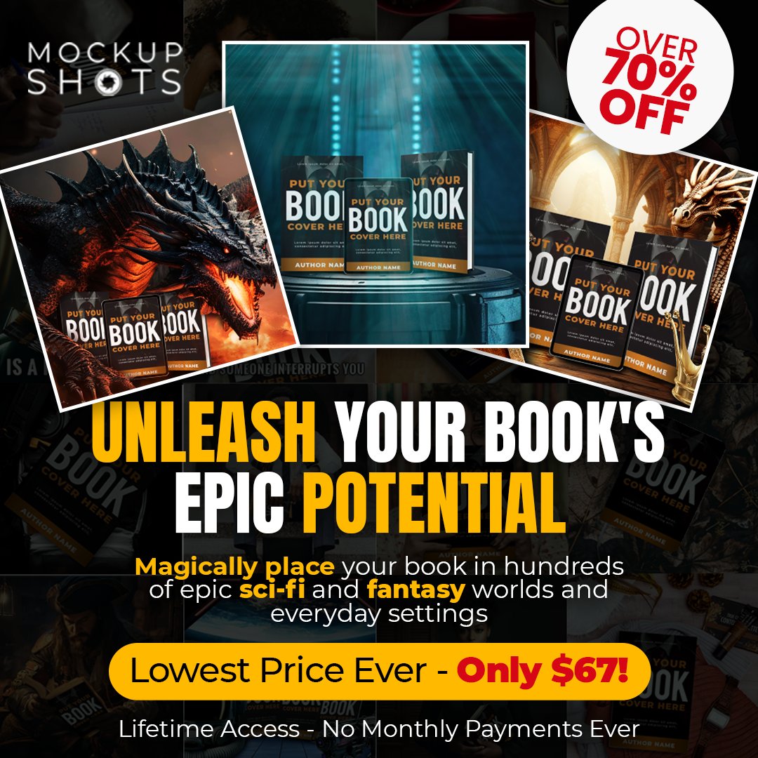 Make your book unforgettable with MockupShots! ✨ Create captivating action GIFs that showcase your book in a whole new light. From holiday unwrappings to epic adventures, let your imagination run wild. Get it for just $67! #MockupShots #BookMarketing
geni.us/mus67